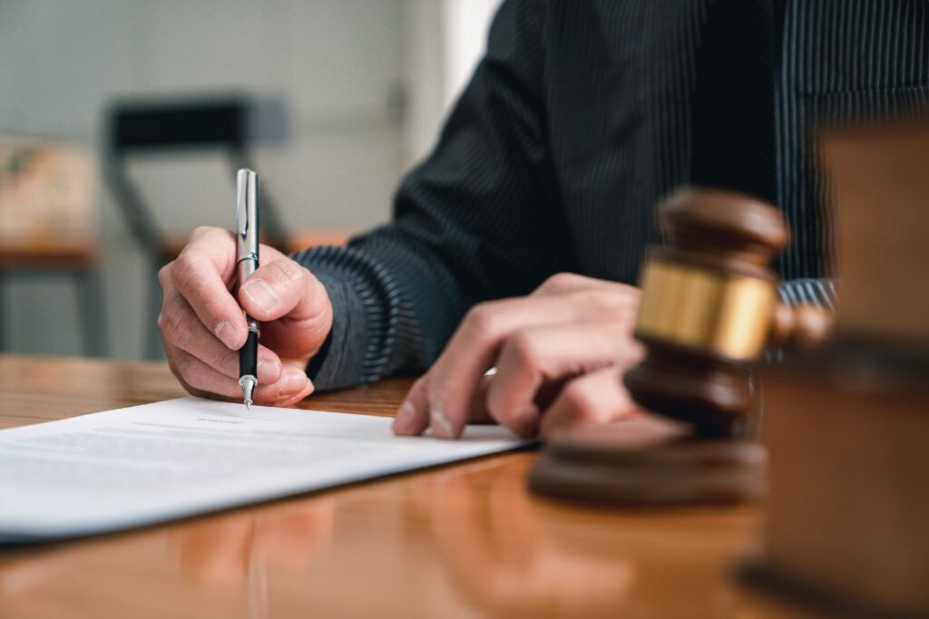 A person checking whether their probate has been granted in Australia Checking probate with a legal official in Australia