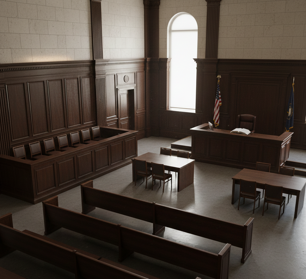 an image of a courtroom where legally binding wills are disputed a courtroom where legally binding wills are disputed
