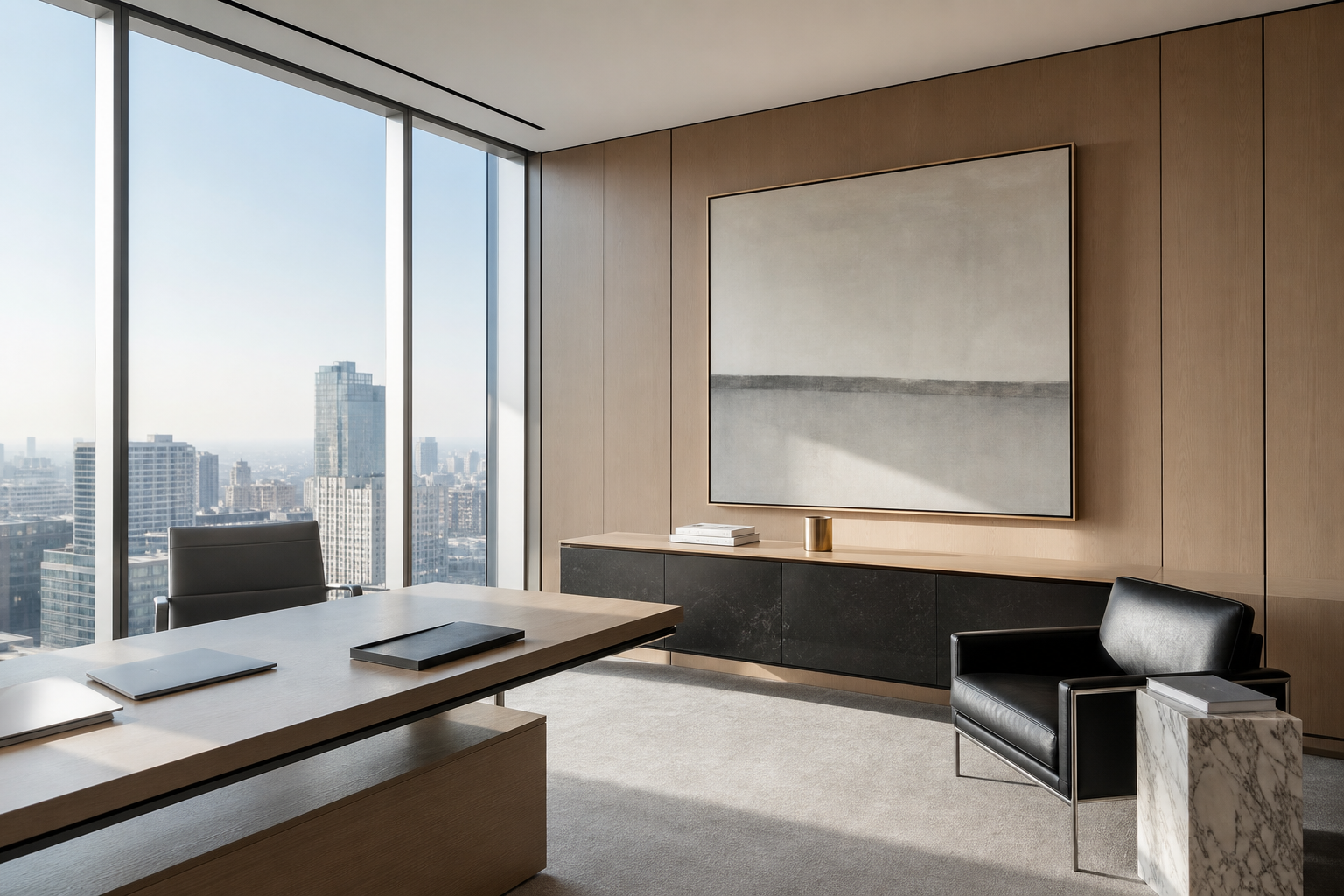 Private equity conference room