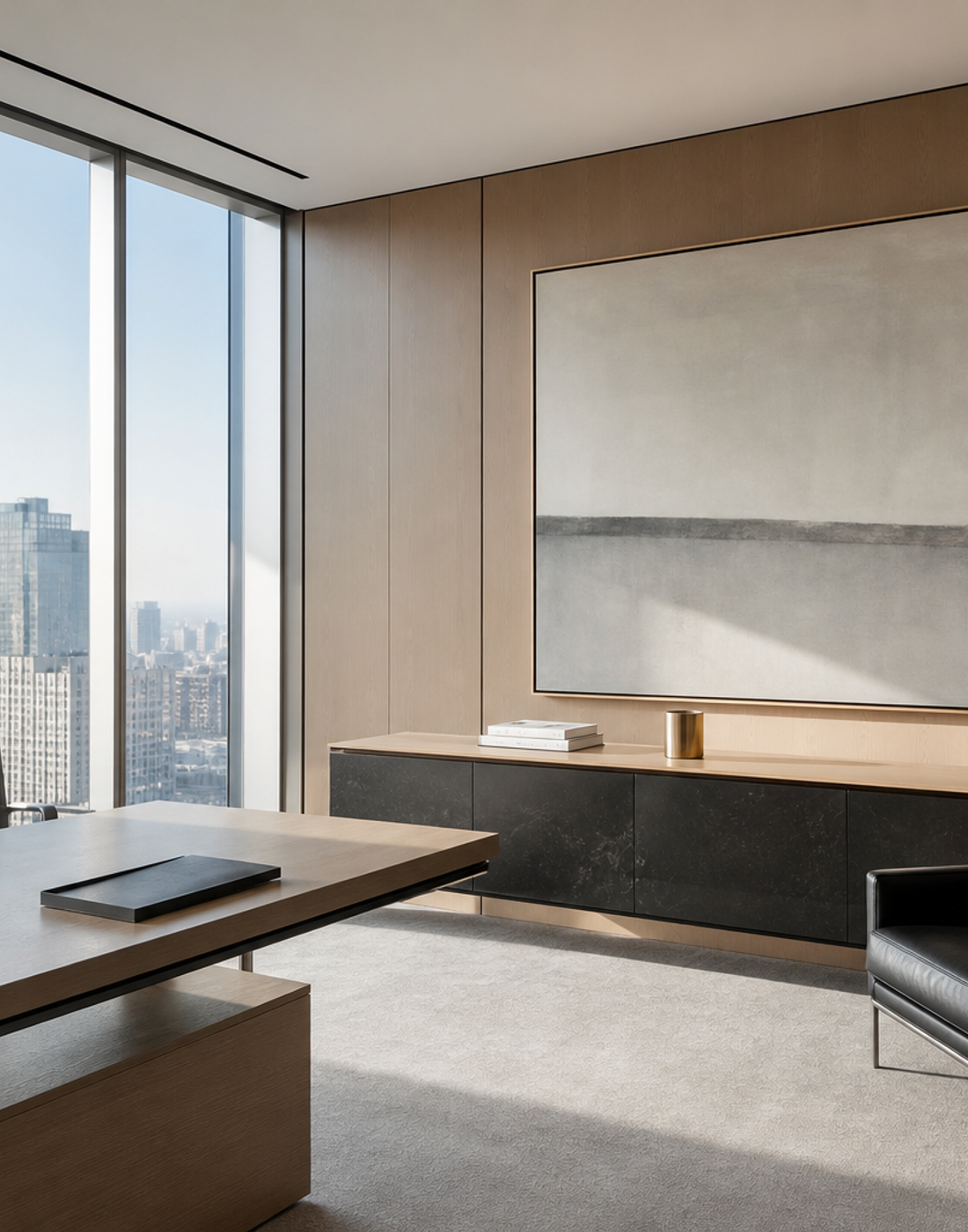 Private equity conference room