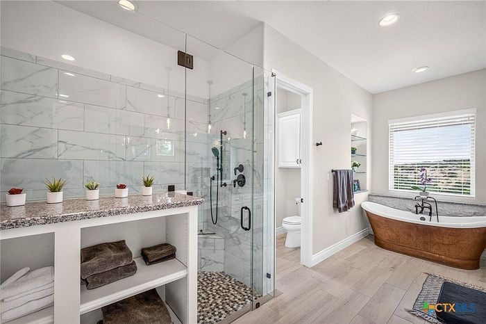 Bathroom, listing photo 29 of 30, 1543 Via Principale, New Braunfels, TX 78132