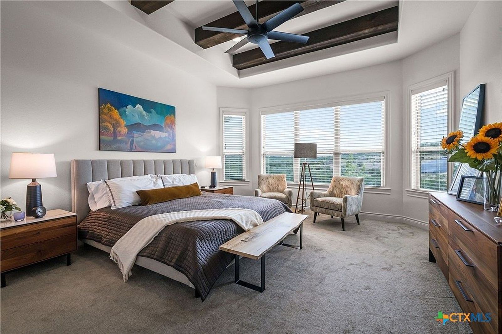 Primary suite, listing photo 27 of 30, 1543 Via Principale, New Braunfels, TX 78132