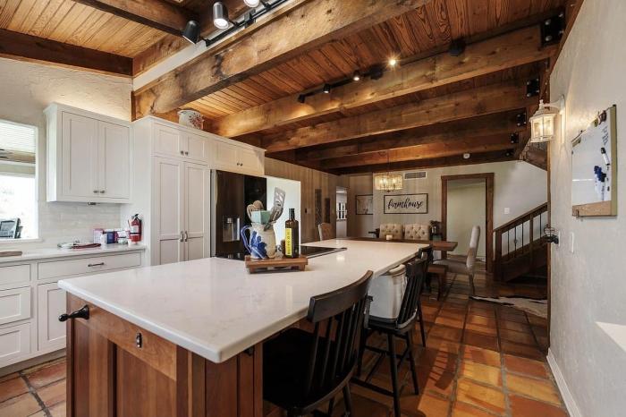Kitchen, listing photo 18 of 30, 520 Flying R Ranch Rd, Spring Branch, TX 78070