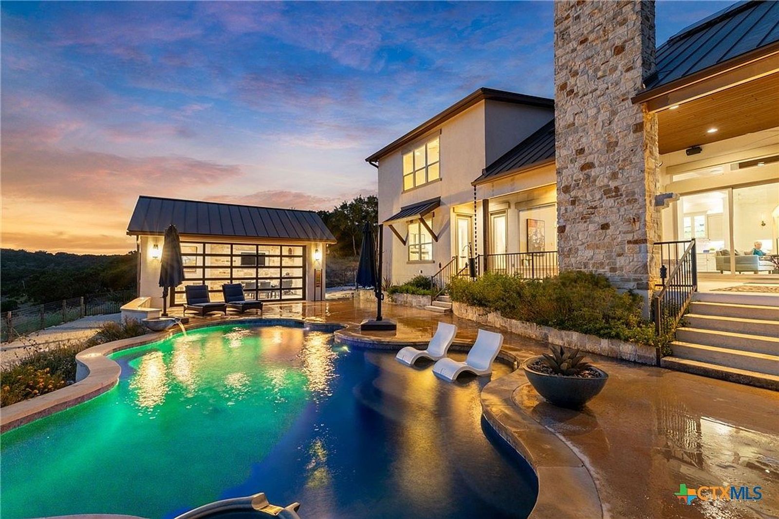 Pool, listing photo 6 of 30, 1543 Via Principale, New Braunfels, TX 78132
