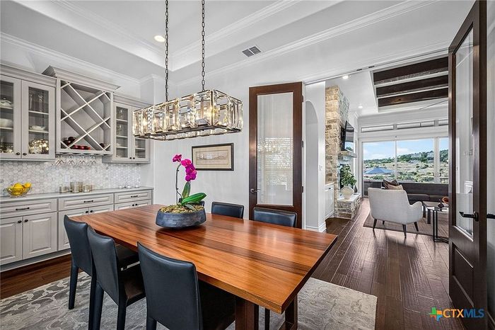Dining, listing photo 25 of 30, 1543 Via Principale, New Braunfels, TX 78132