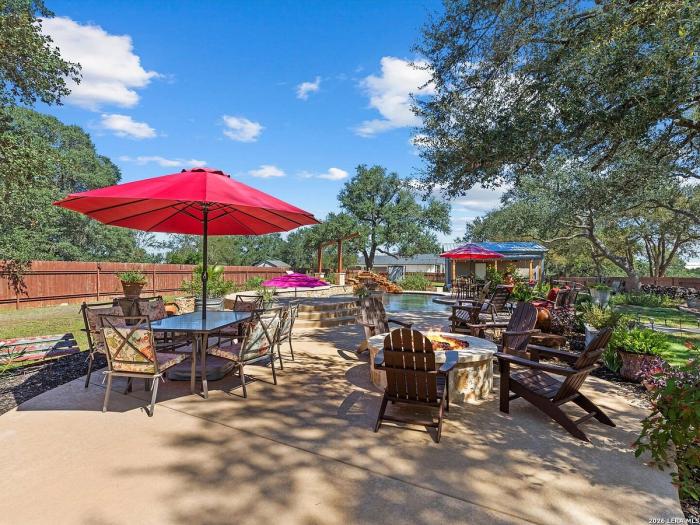 Outdoor living, listing photo 26 of 30, 627 River Chase Way, New Braunfels, TX 78132