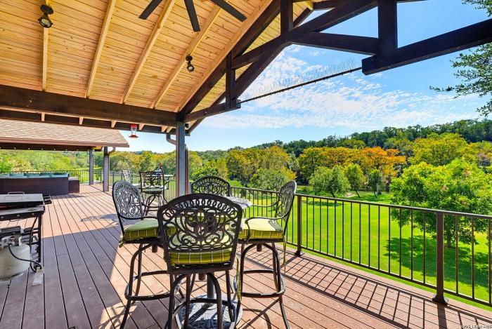 Outdoor living, listing photo 13 of 30, 1271 White Water Rd, New Braunfels, TX 78132