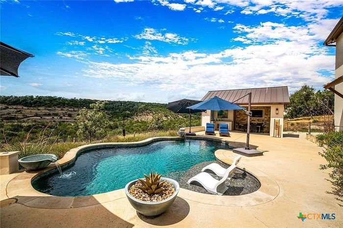 Pool, listing photo 9 of 30, 1543 Via Principale, New Braunfels, TX 78132