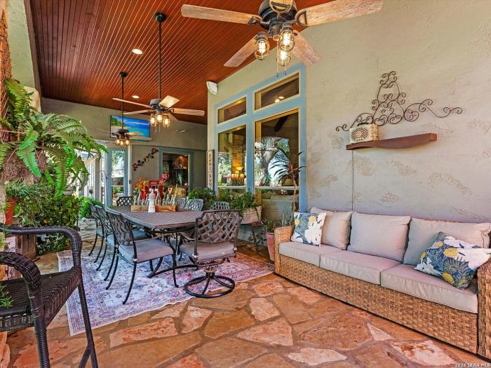 Outdoor living, listing photo 17 of 30, 627 River Chase Way, New Braunfels, TX 78132