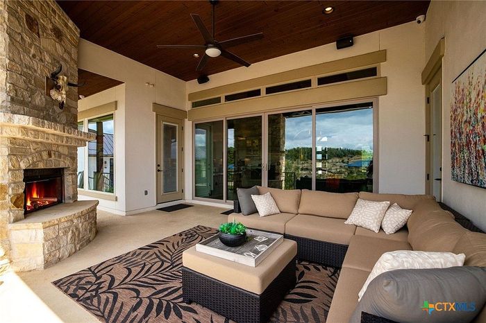 Outdoor living, listing photo 12 of 30, 1543 Via Principale, New Braunfels, TX 78132