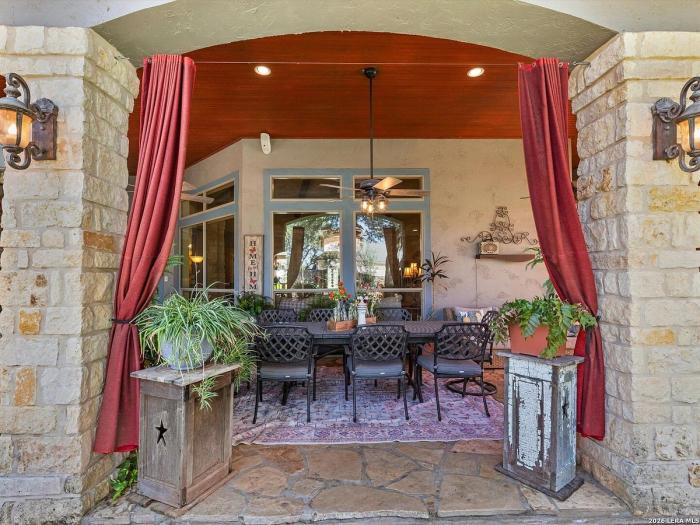 Outdoor living, listing photo 20 of 30, 627 River Chase Way, New Braunfels, TX 78132