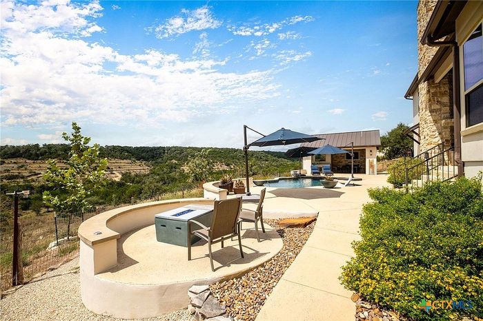 Outdoor living, listing photo 10 of 30, 1543 Via Principale, New Braunfels, TX 78132