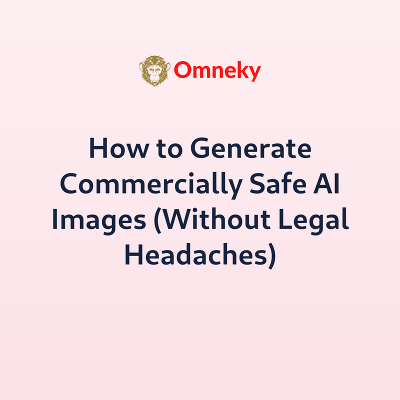 How to Generate Commercially Safe AI Images (Without Legal Headaches)