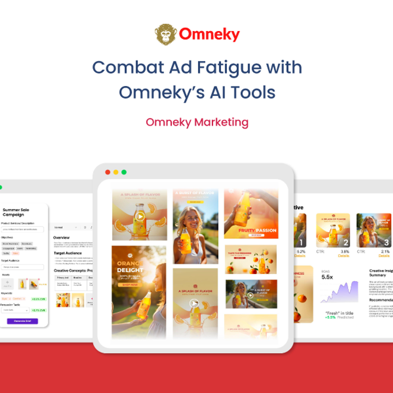 حارب التعب الإعلاني باستخدام أدوات الذكاء الاصطناعي من Omneky