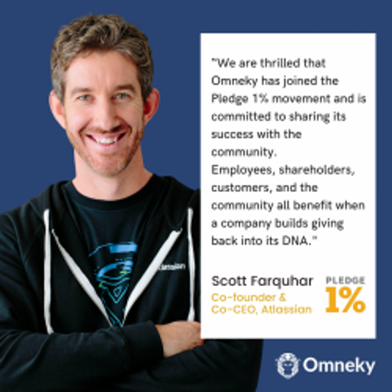 Omneky Joins Pledge 1%