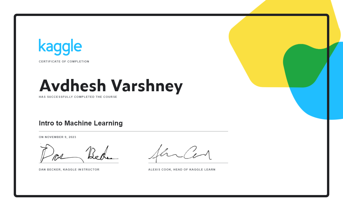 Kaggle - Intro to Machine Learning