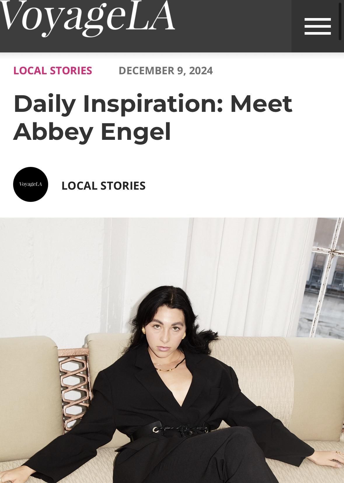 Daily Inspiration: Meet Abbey Engel