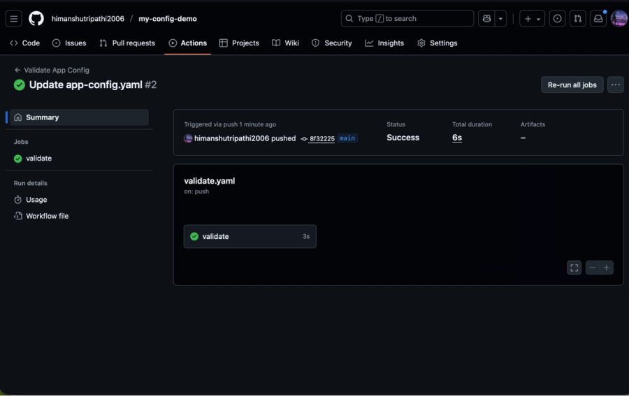 Completed Validation (Context Ready for Deployment)