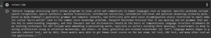 This shows a modular, multi-agent setup where agents collaborate through shared memory to process and generate natural language outputs effectively.