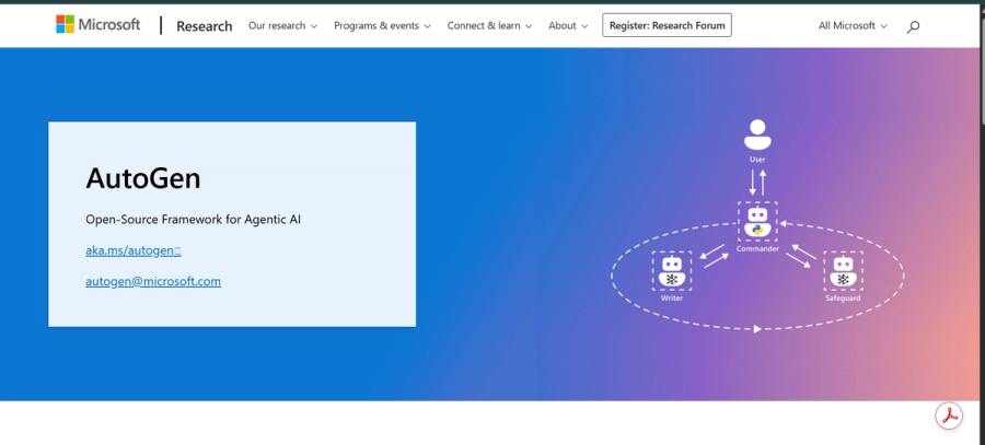 Microsoft AutoGen