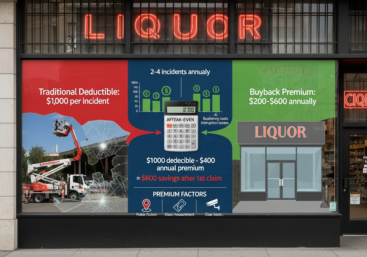 liquor store window replacement options