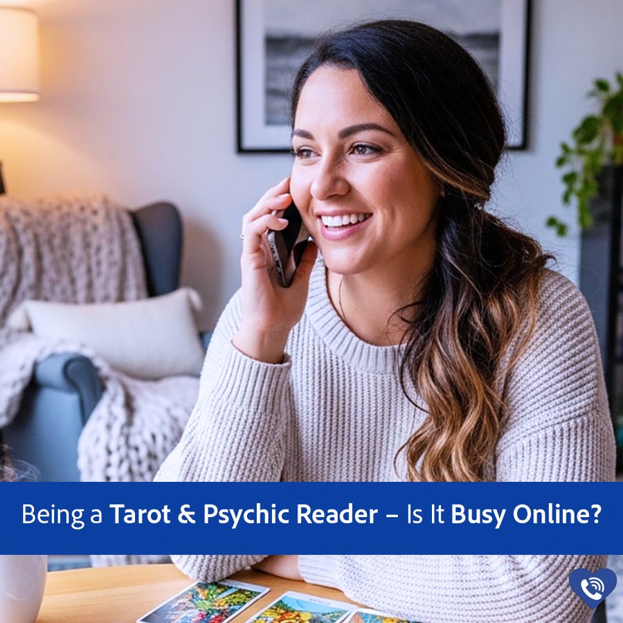 Being a Tarot & Psychic Reader – Is It Busy Online?