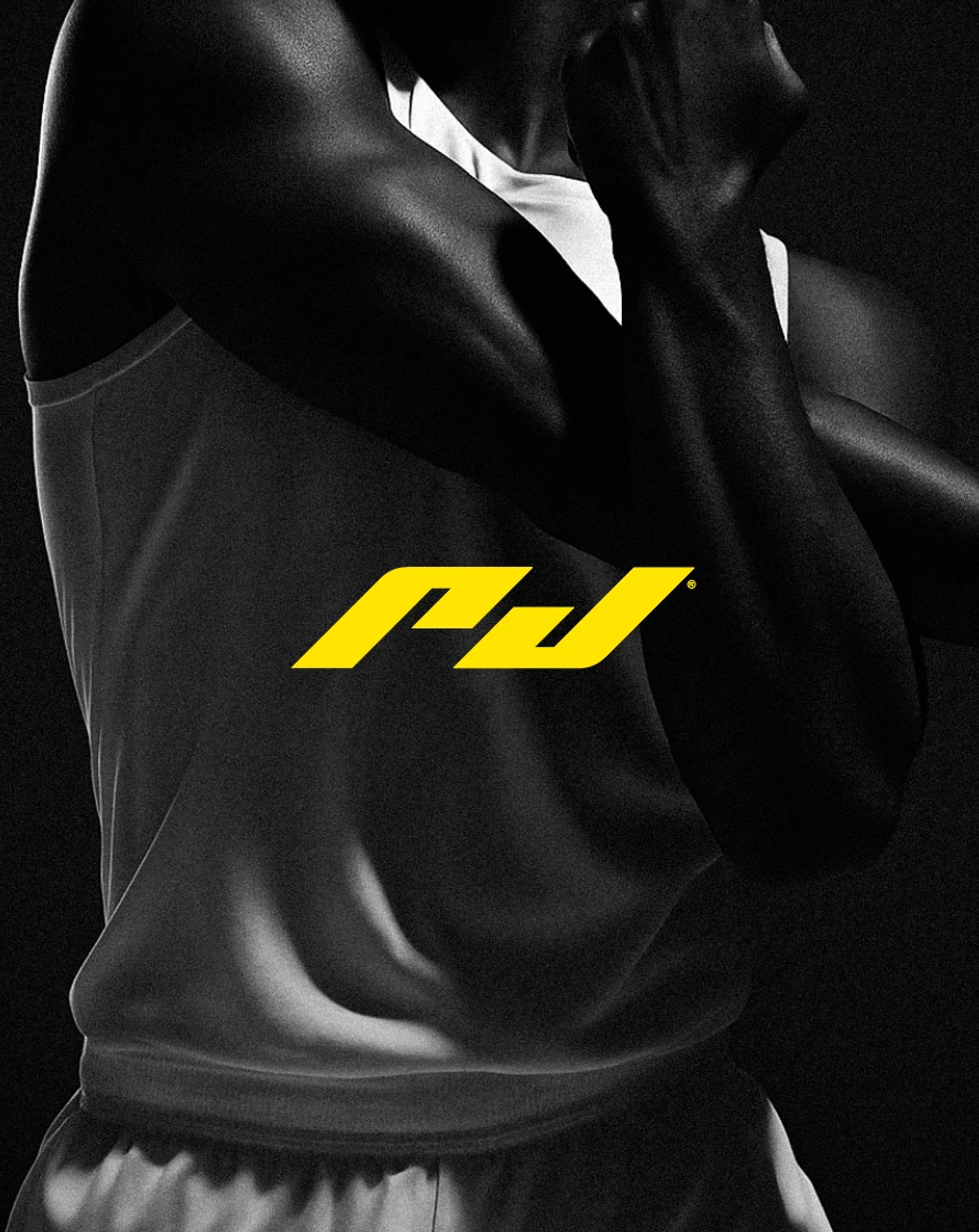 Visual identity and sports branding for PJ Personal Trainer, design by Diego González
