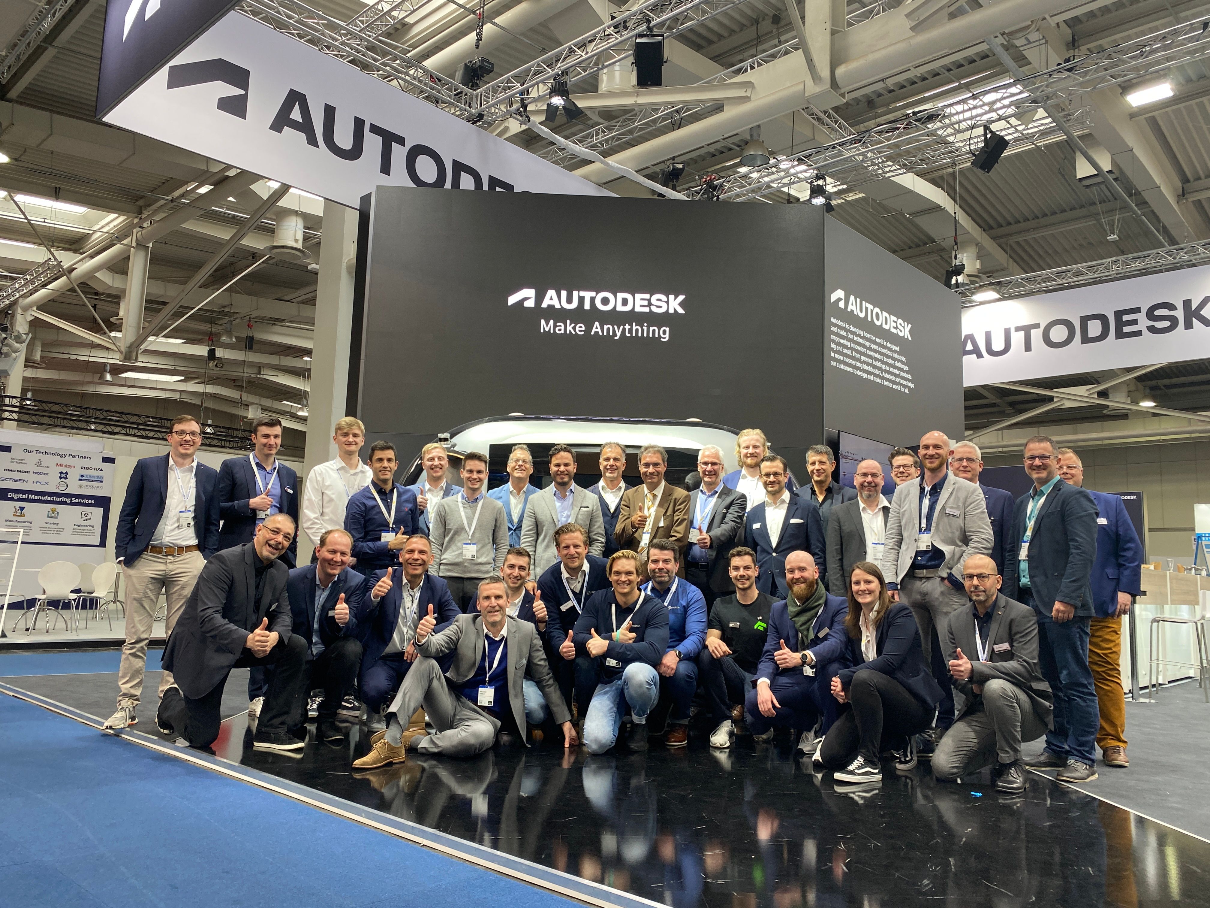 Autodesk Team at Hannover Messe 2023
