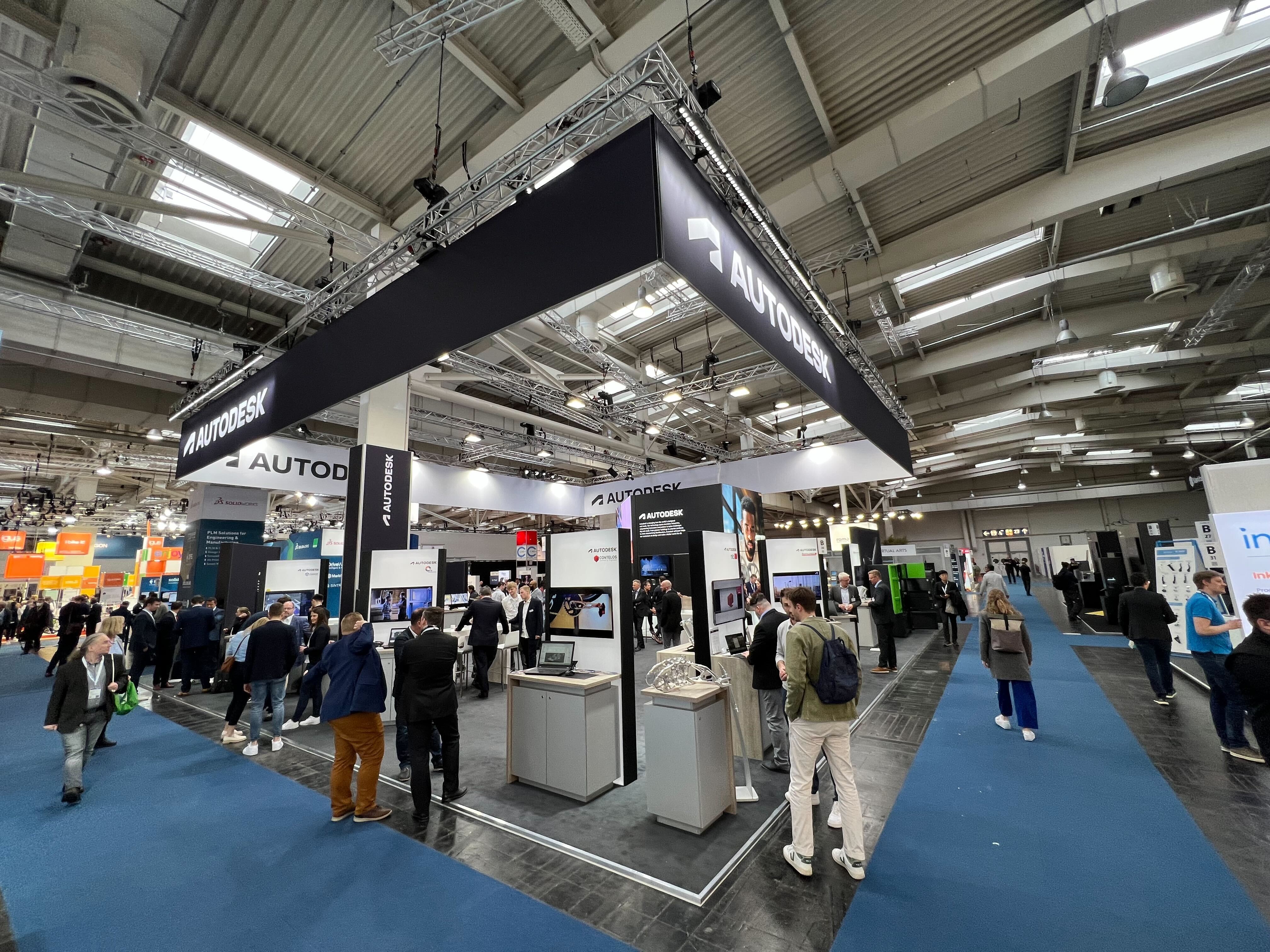 Autodesk exhibition at Hannover Messe 2023