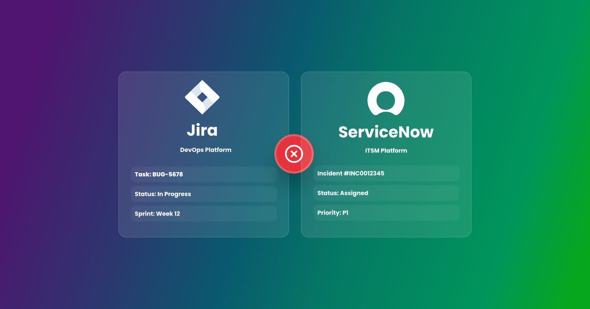 Jira-ServiceNow Integration: Avoid IT & Dev Fallout
