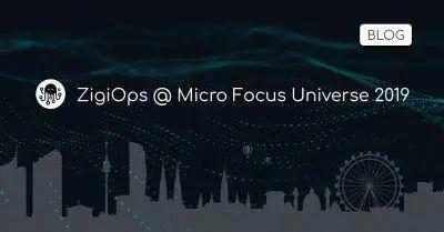 ZigiWave at OpsBridge Universe 2019 in Vienna