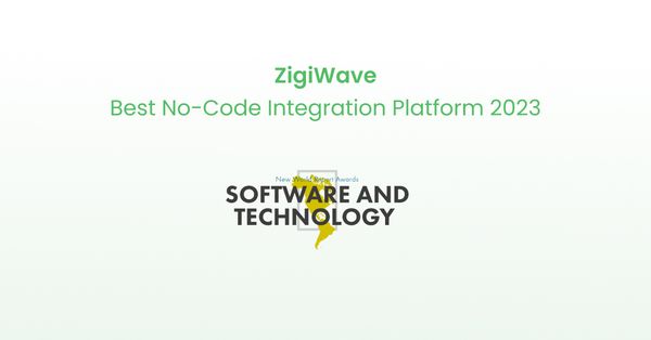 ZigiWave wins the 2023 Software and Technology Awards edition as Best No-Code Integration Platform.