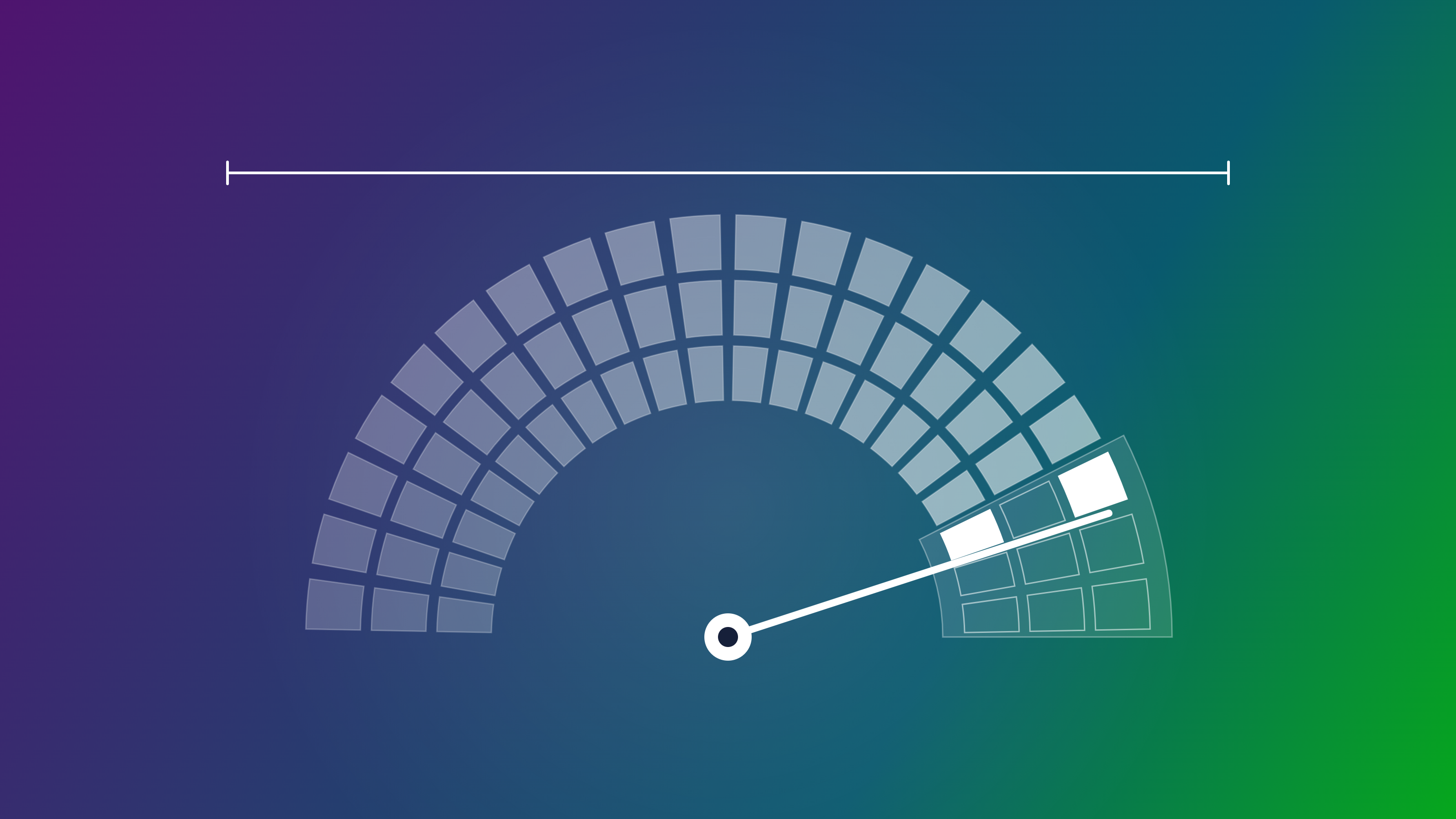 Abstract gauge showing Jira configuration usage approaching a hard limit