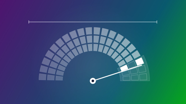 Abstract gauge showing Jira configuration usage approaching a hard limit