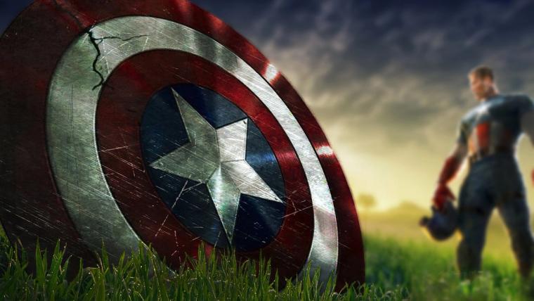 The shield of Captain America