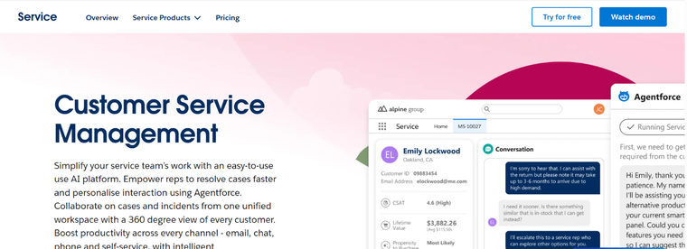 Salesforce Service Cloud