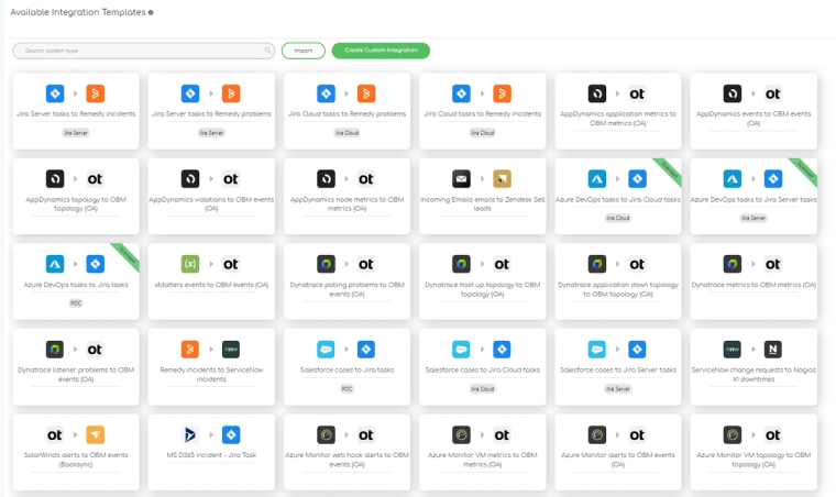 Freshservice to ServiceNow integration: ZigiOps custom templates library