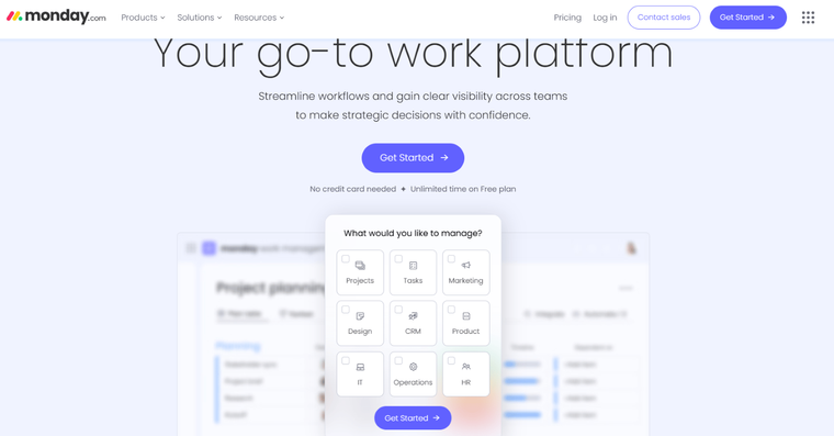 Monday.com platform