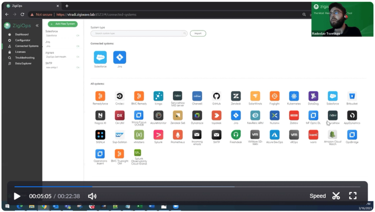 Screen-shot-from-demo-video-showing-integration-of-Salesforce-and-Jira-through-the-ZigiOps-UI-adding-the-desired-systems