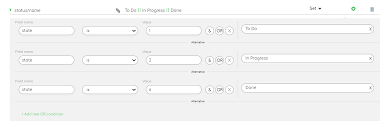Field-mapping-integration-template-example-featuring-status/name-with-their-connected-field-name-and-values
