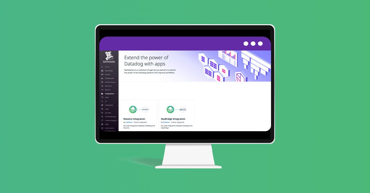ZigiWave joins the Datadog Marketplace