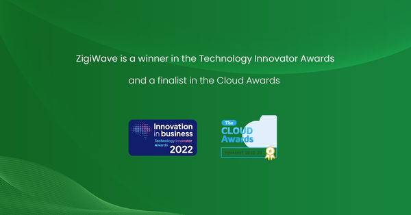 ZigiWave is a winner in the Technology Innovator Awards, and a finalist in the Cloud Awards