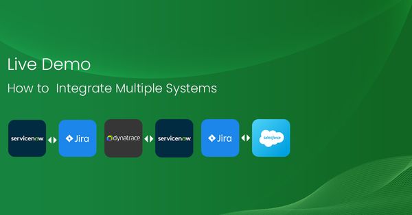 Live Demo: How to Integrate Multiple Systems – Jira, ServiceNow, Dynatrace, Salesforce