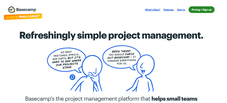 Basecamp project management platform