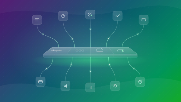 Middleware layer connecting ITSM, DevOps and monitoring tools through a central integration engine