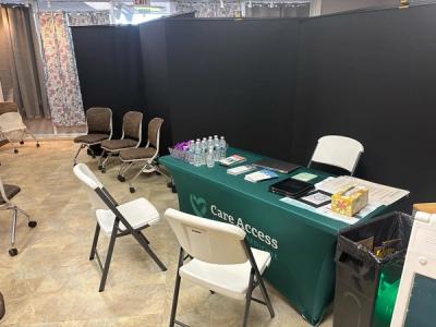 Blue and White Community Health Fair
