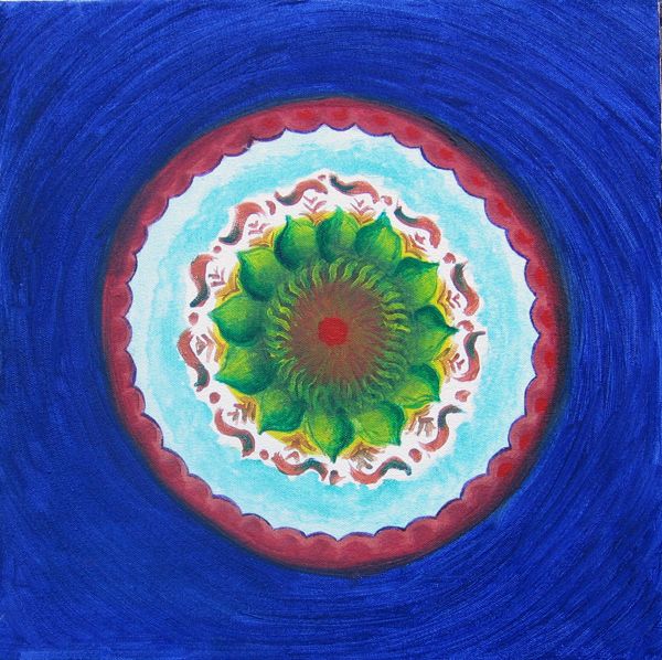 Acryl on canvas:
