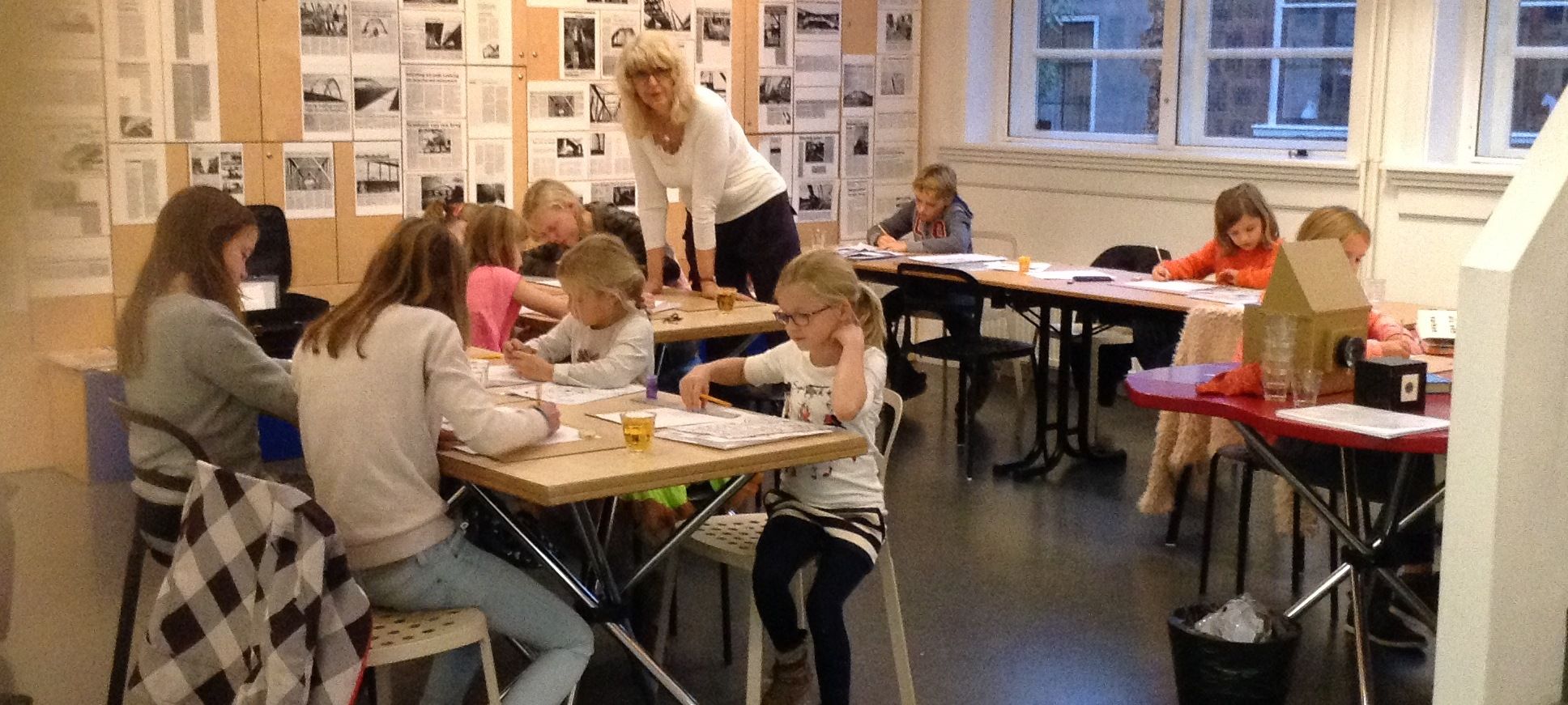 Tekenles bij Trea