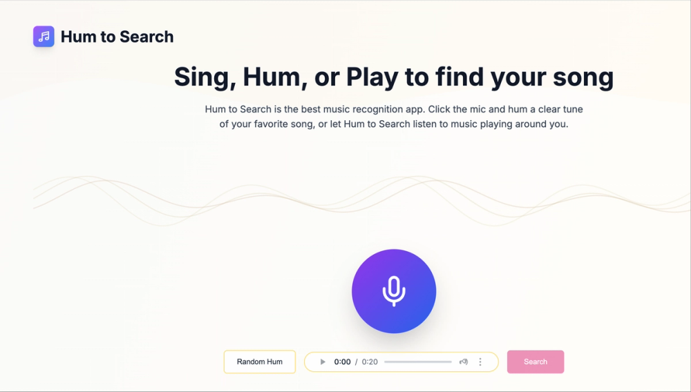 image of hum to search