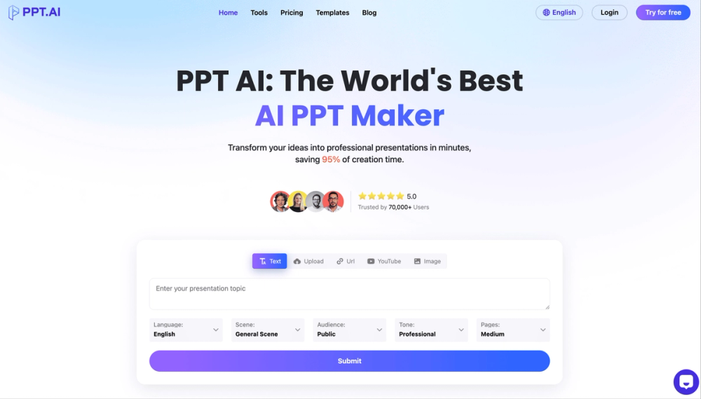 image of AI PPT Maker